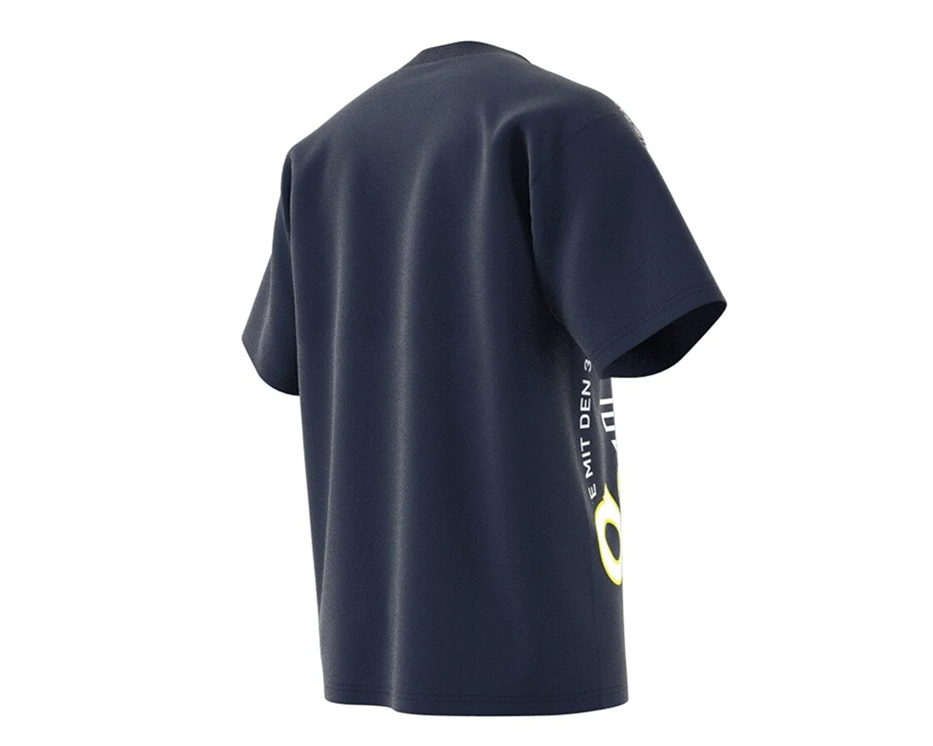 adidas Erkek Multi Logo Tee Lacivert IJ5232