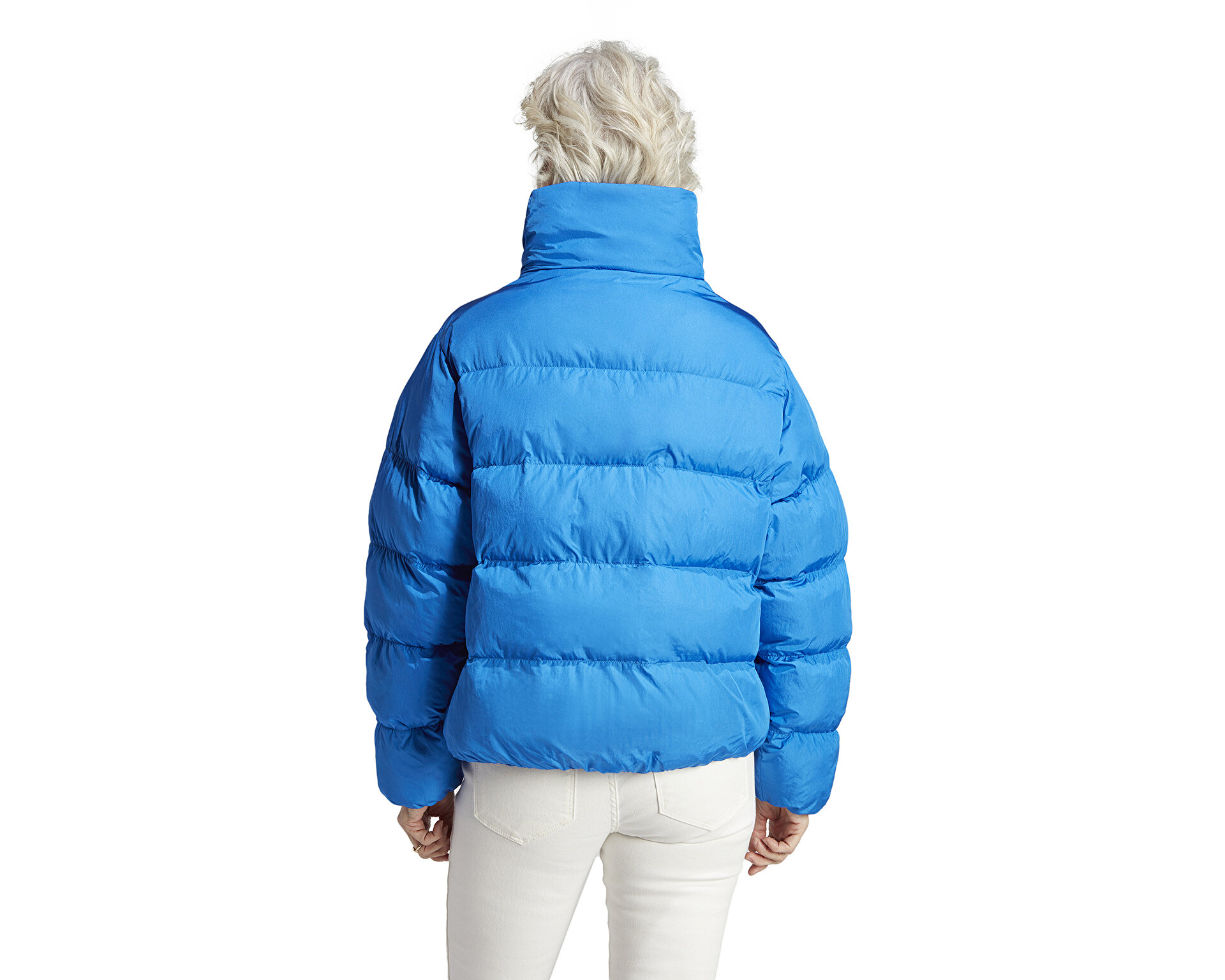 adidas Kadın Short Vegan Jkt Mavi IJ8234