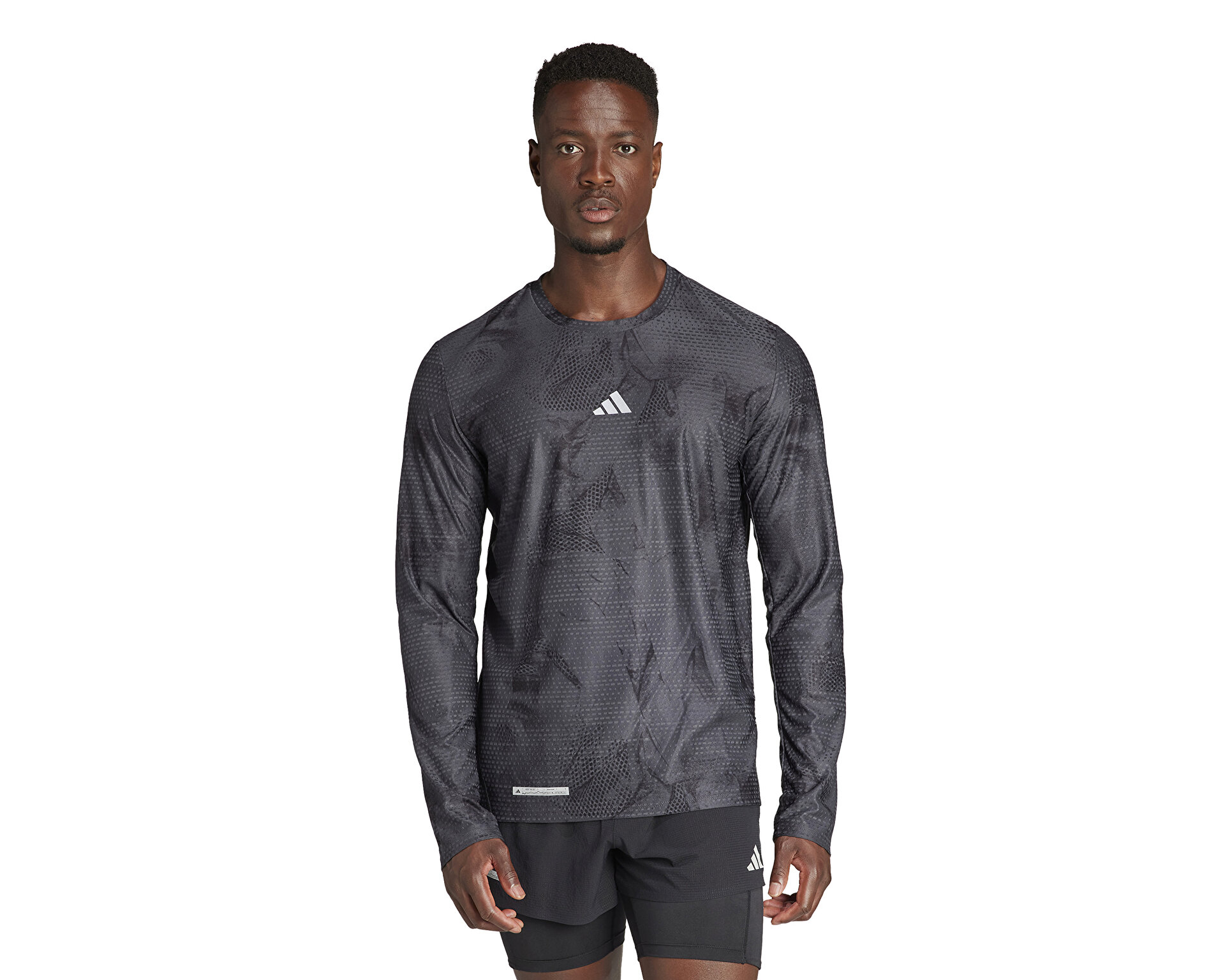 adidas Erkek Ult Aop Lngslv Gri IL7197