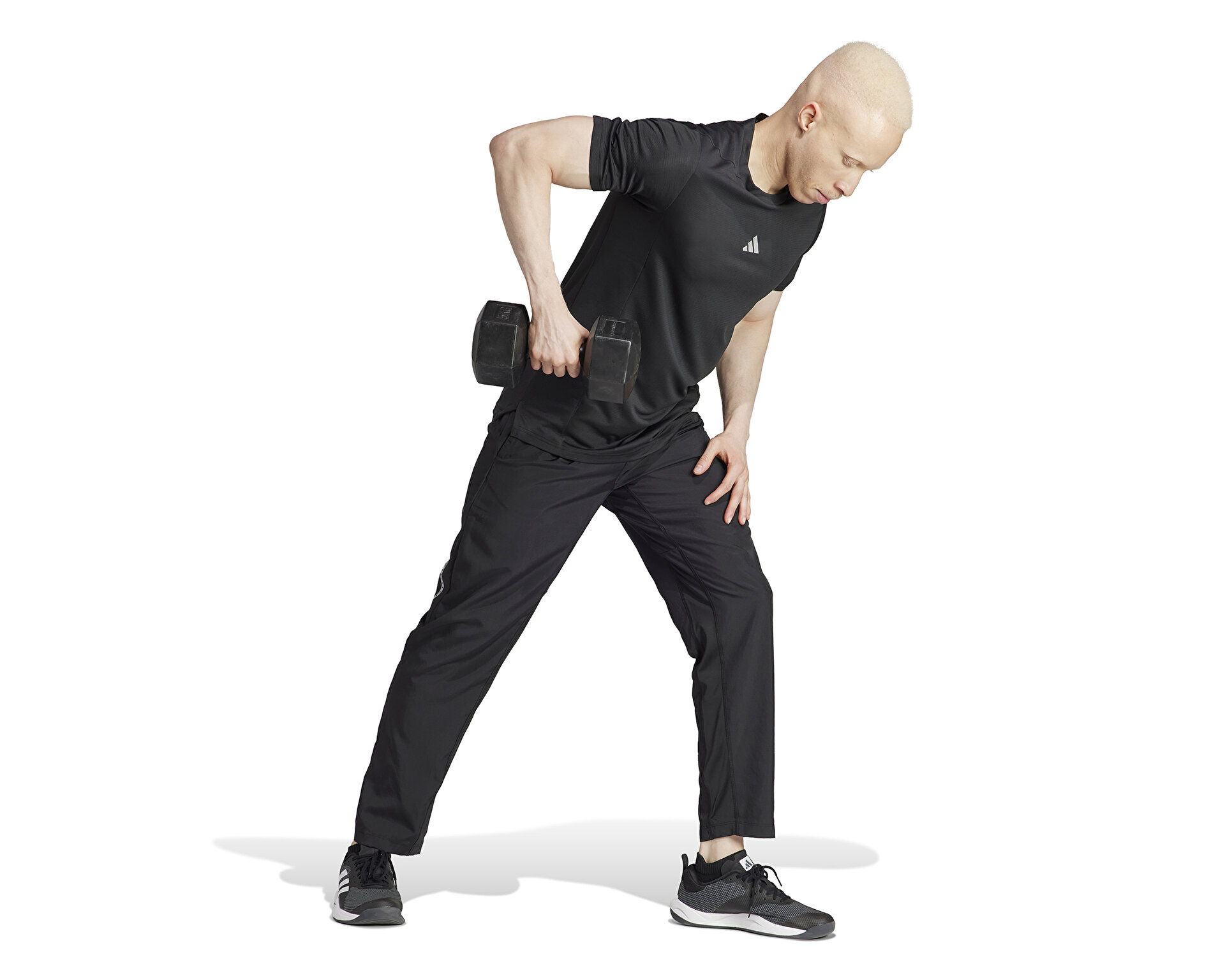 adidas Erkek Gym+ Woven Pt Siyah IP4472