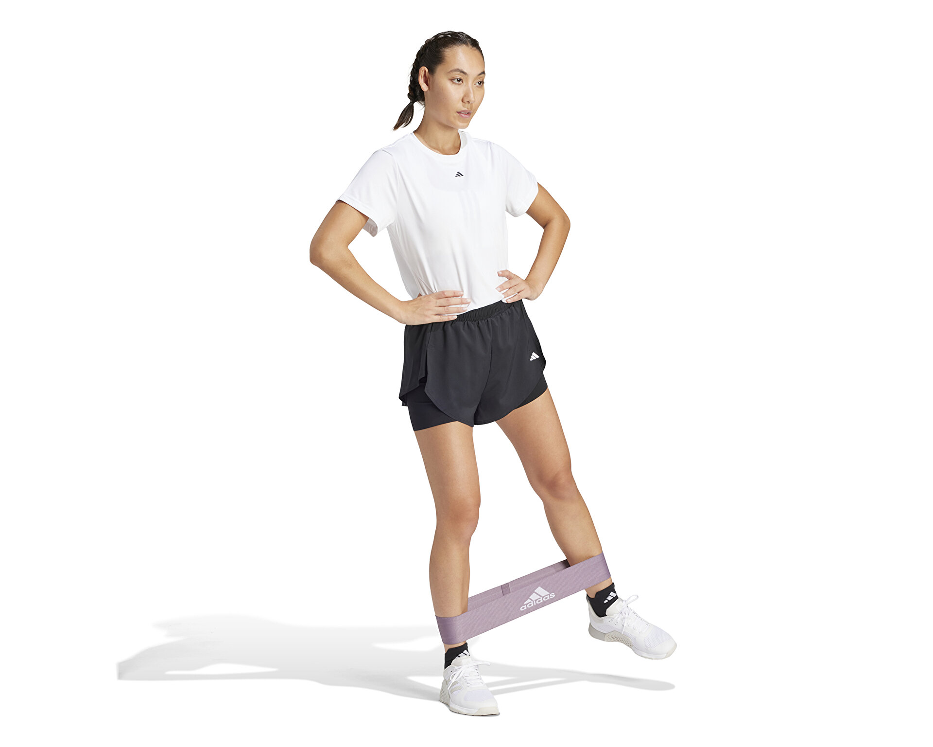 adidas Kadın Wtr D4T 2In1Sh Siyah IQ2655