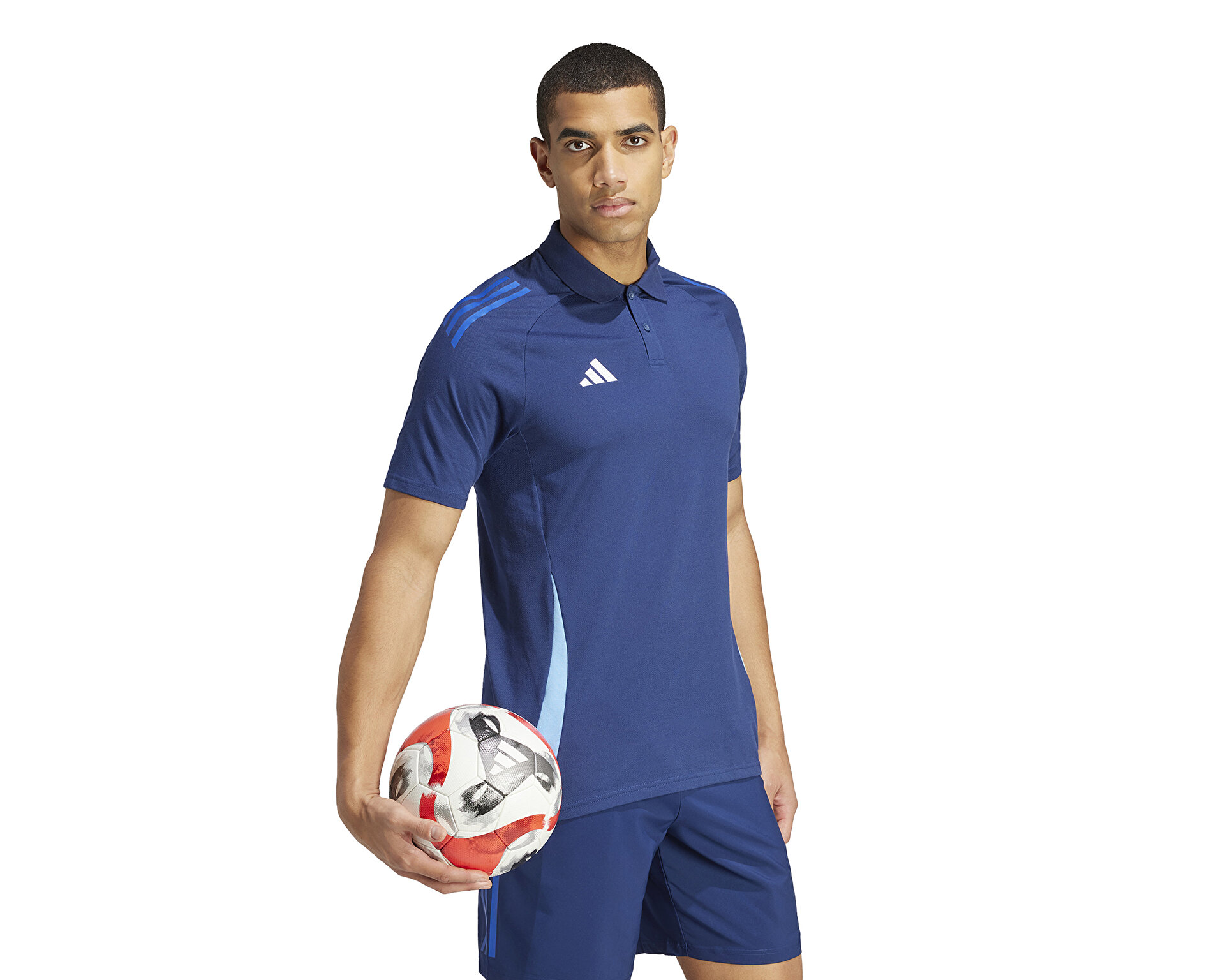 adidas Erkek Tiro24 C Polo Mavi IR7564