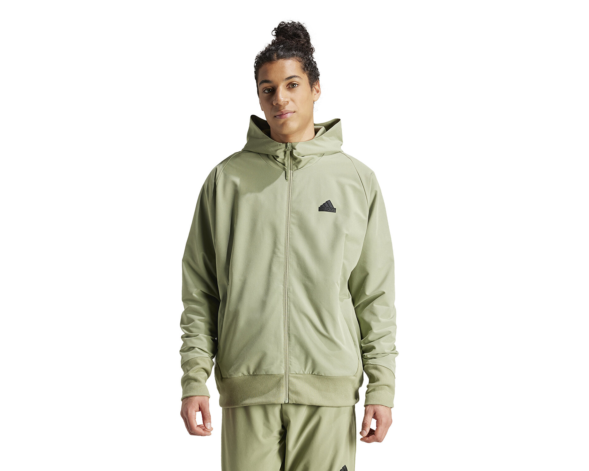 adidas Erkek M Z.N.E. Wv Fz Yeşil IS9279