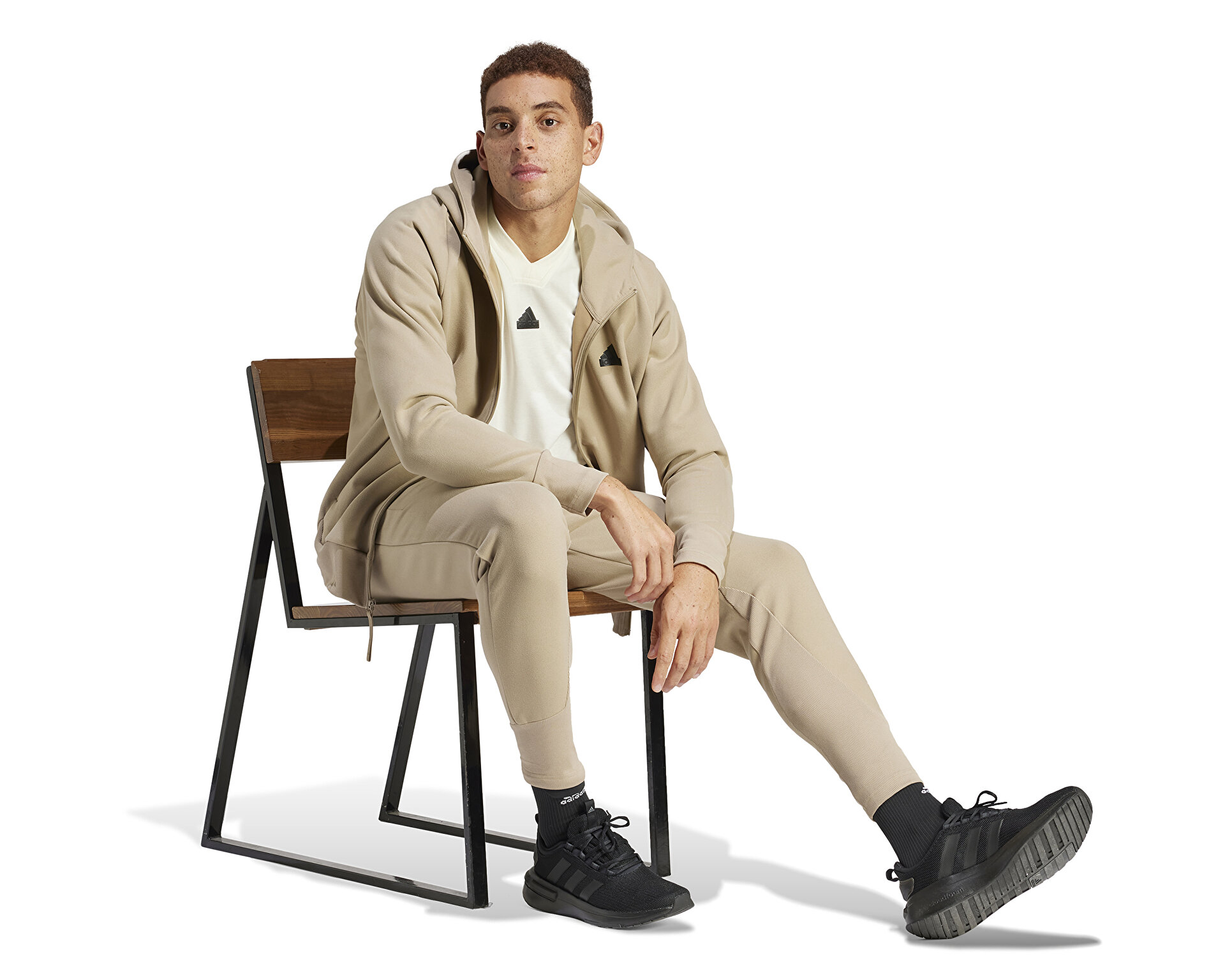 adidas Erkek M Z.N.E. Wtr Fz Kahverengi IS9280