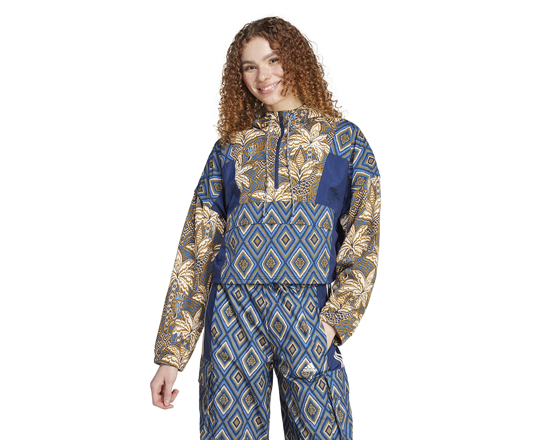 adidas Kadın Farm Track Top Çok Renkli IV9748