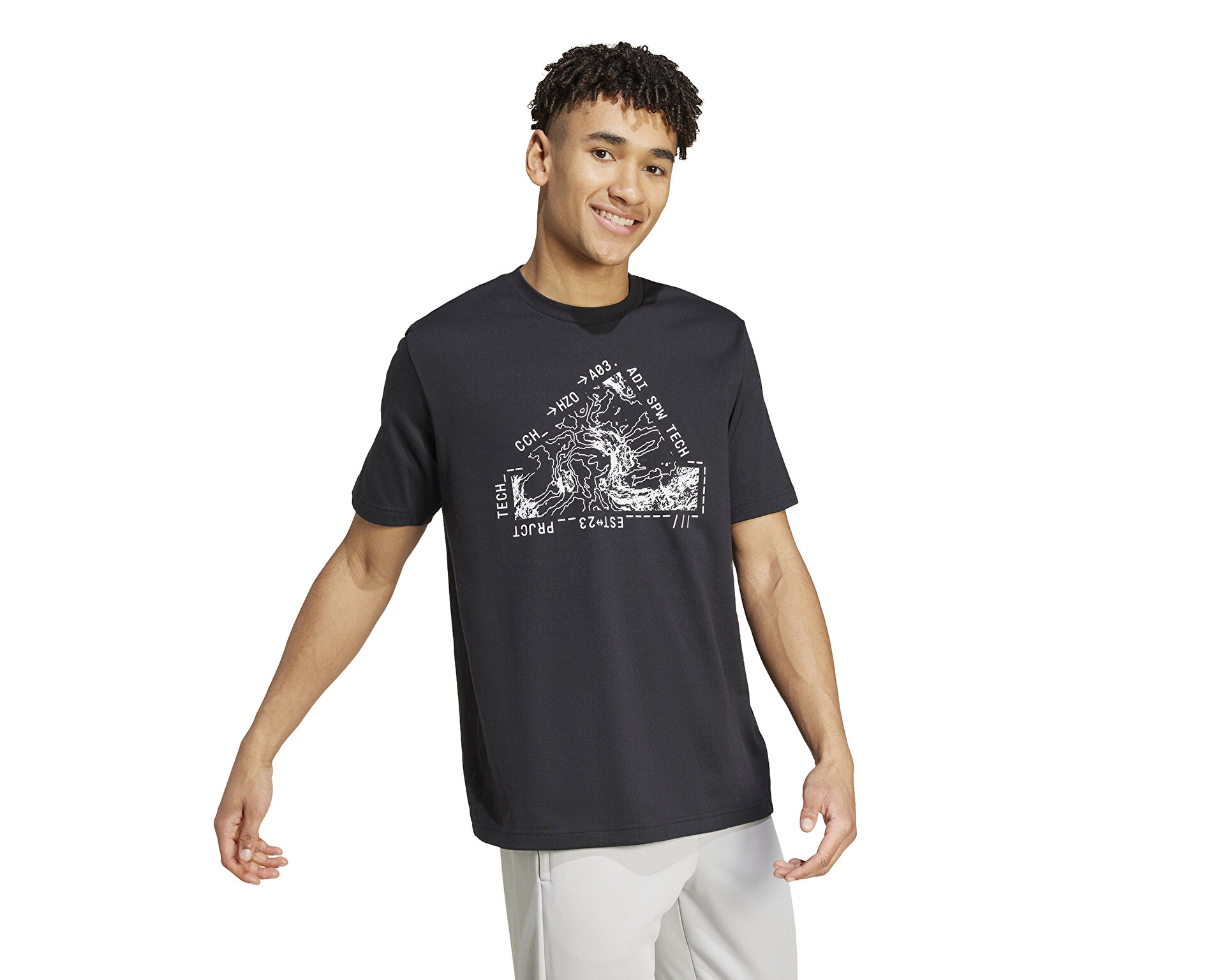 adidas Erkek M Ce Topo T Siyah IW2685