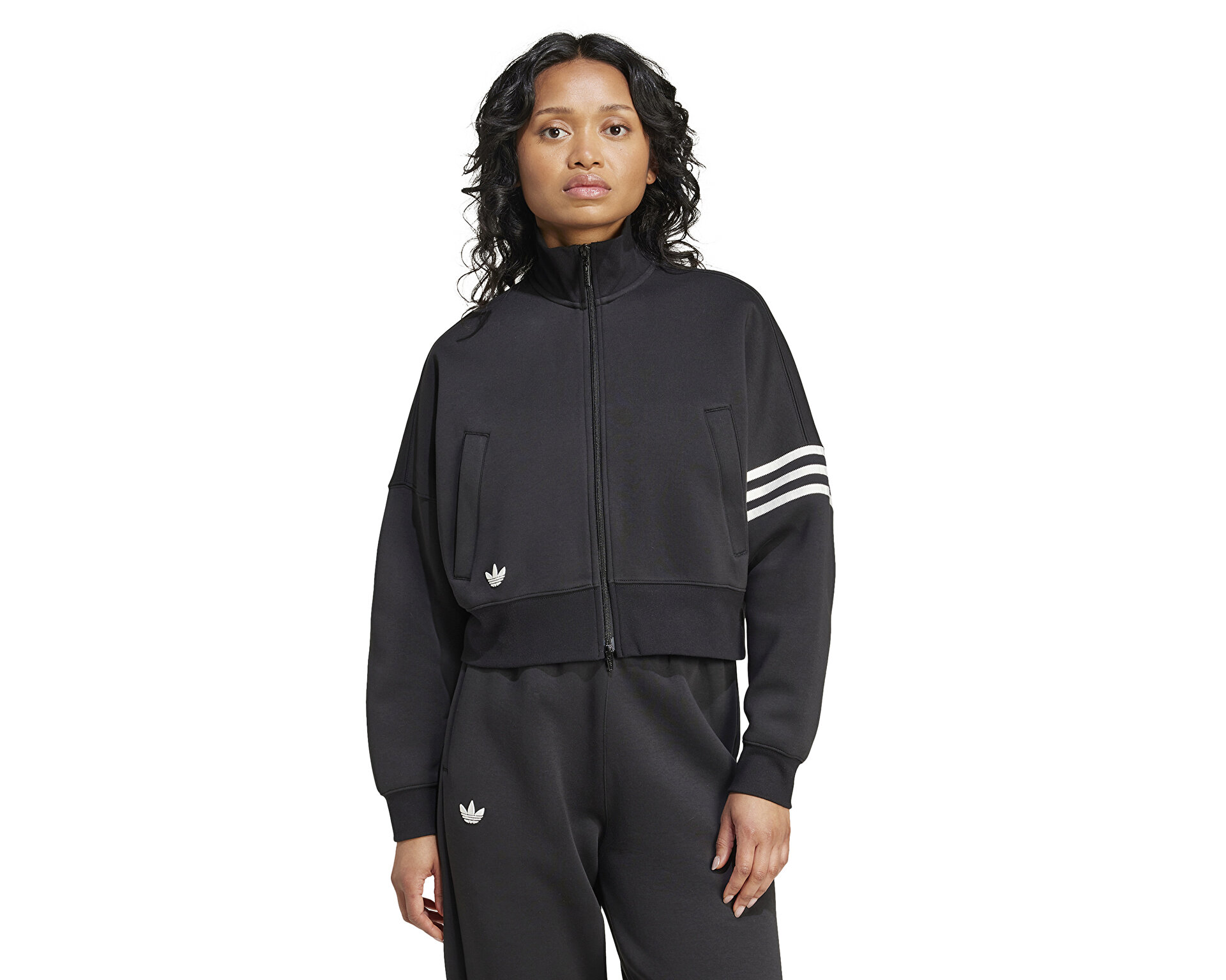 adidas Kadın Neucl Tracktop Siyah IW5601