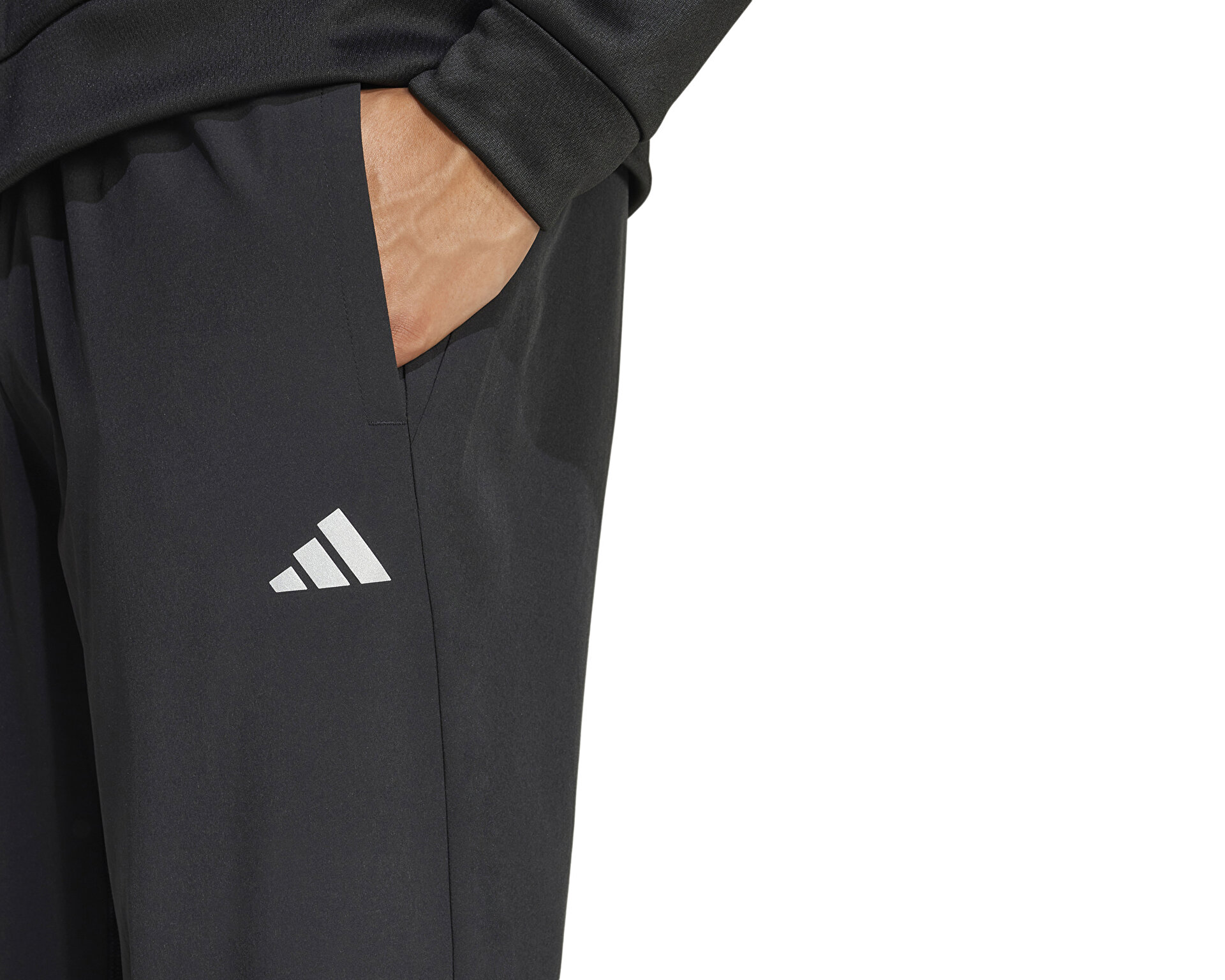 adidas / ボトム/S/コットン/BLK/HR2208 adidas Erkek Gym+ Woven Pt Siyah IW8385