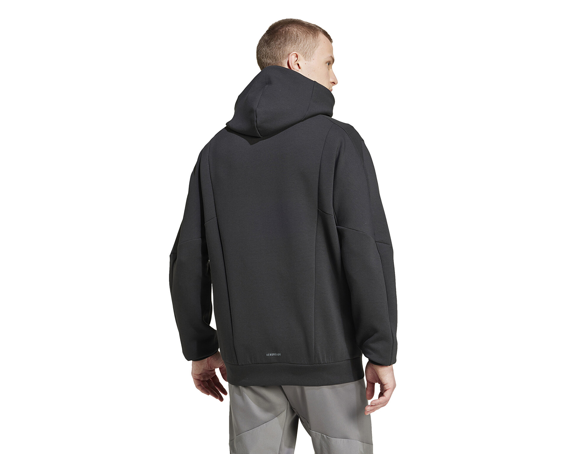 adidas Erkek D4T Full-Zip Ho Siyah IY1131