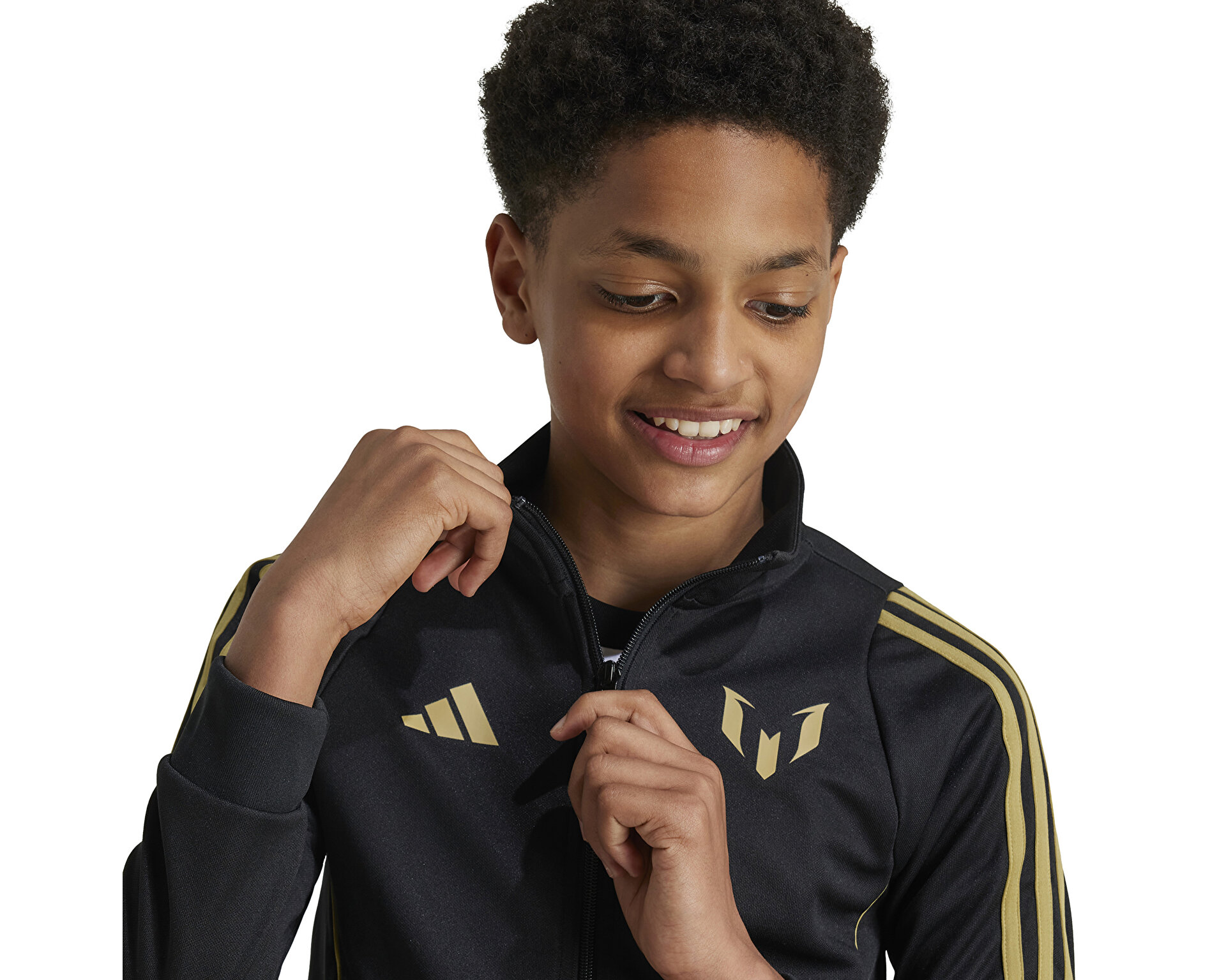 adidas Çocuk Messi Jkt Y Siyah IZ2992