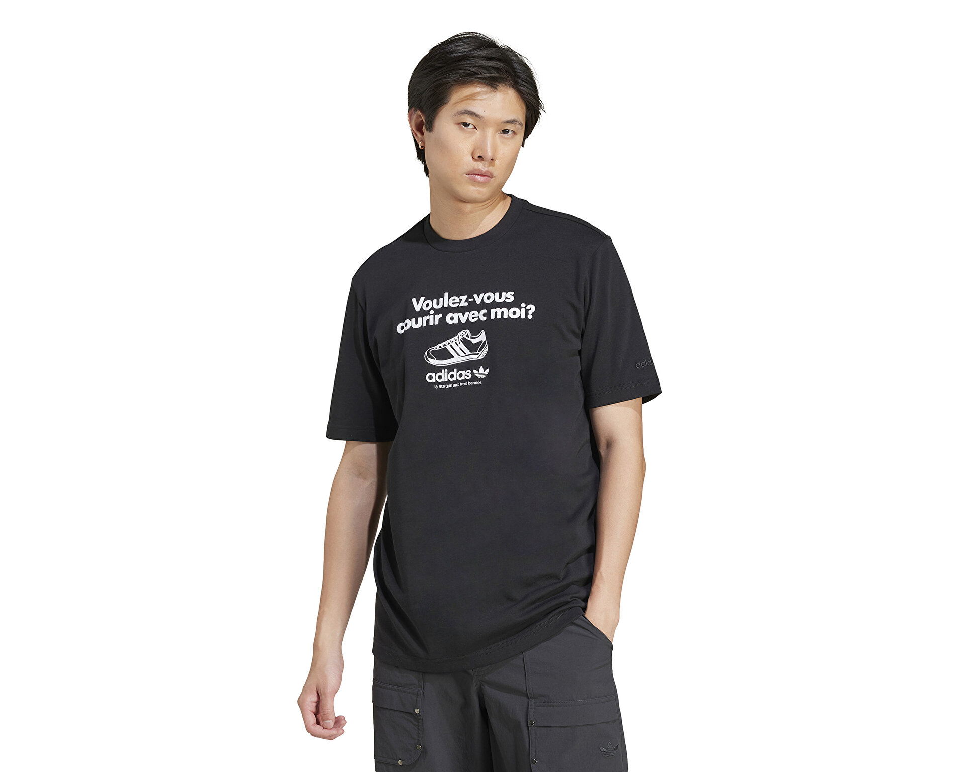 ADIDAS Erkek GRFX TEE Siyah JC8366 | Korayspor