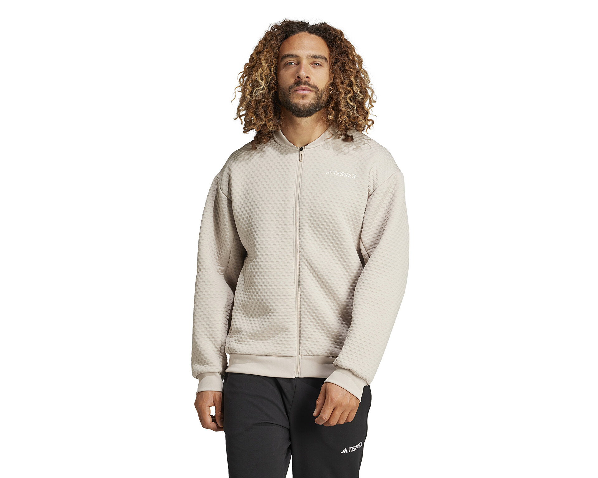 adidas Erkek Xpl Sweat Jkt Krem JD6646