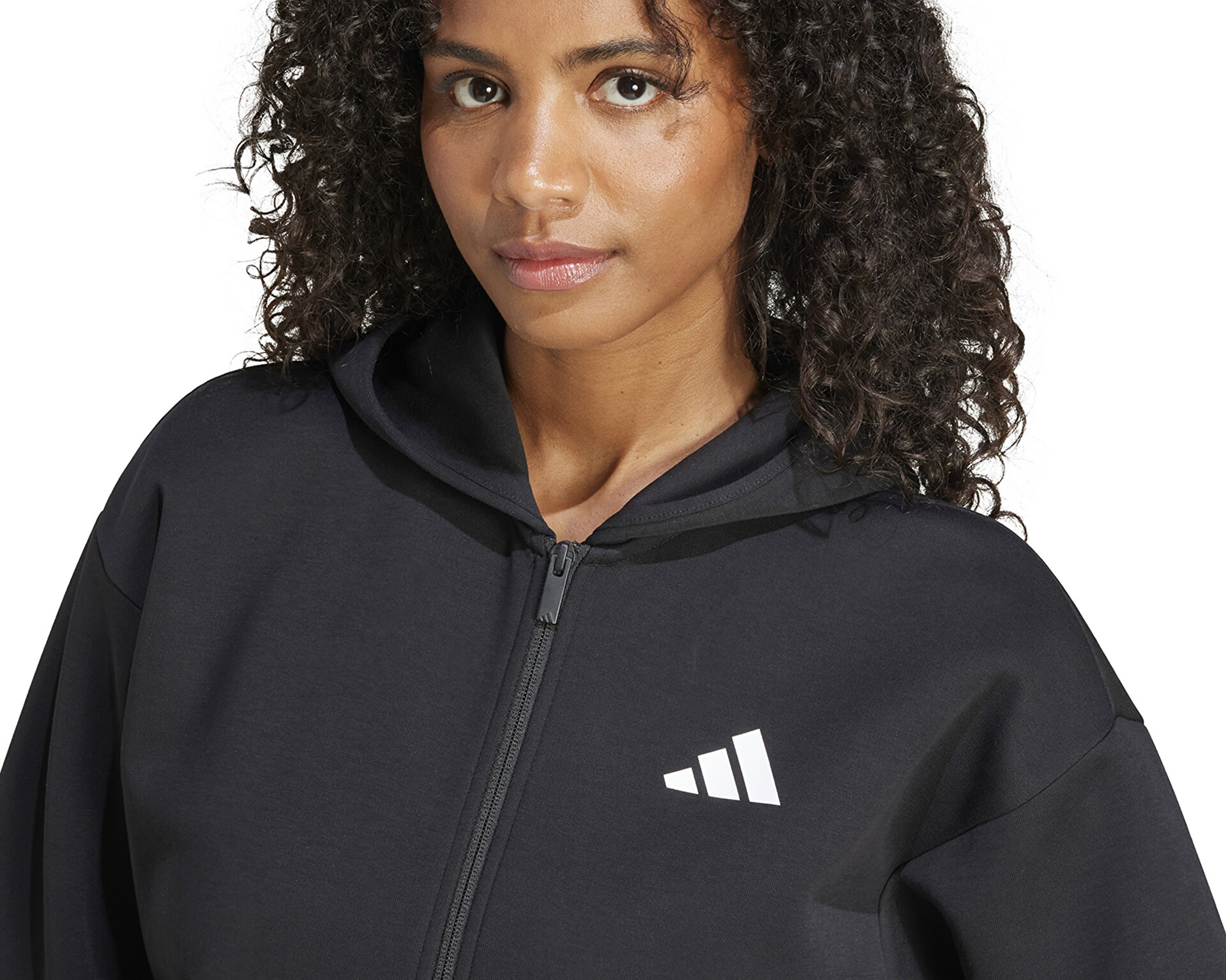 ADIDAS Kadın W FI 3S FZ HD Siyah JE0171 | Korayspor