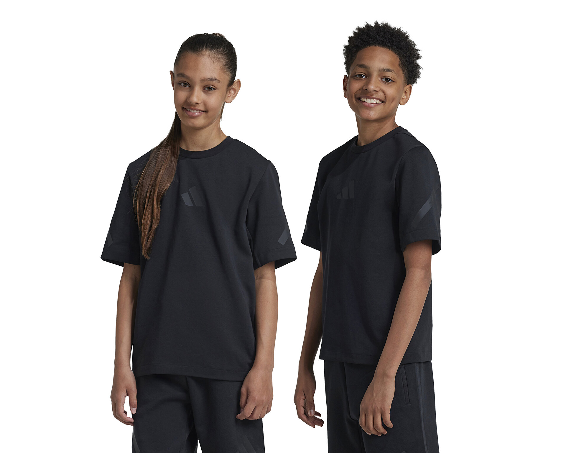 adidas Çocuk J Zne Tee Siyah JF2499