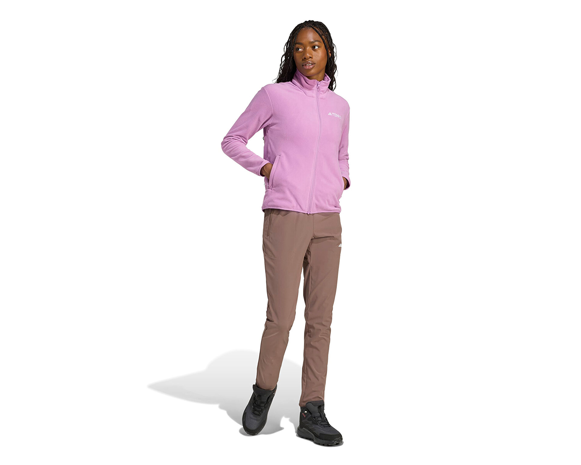 ウェア jpgr0301 ADIDAS Kadın W TERREX MT ESS FZ FL Pembe JM3113 | Korayspor