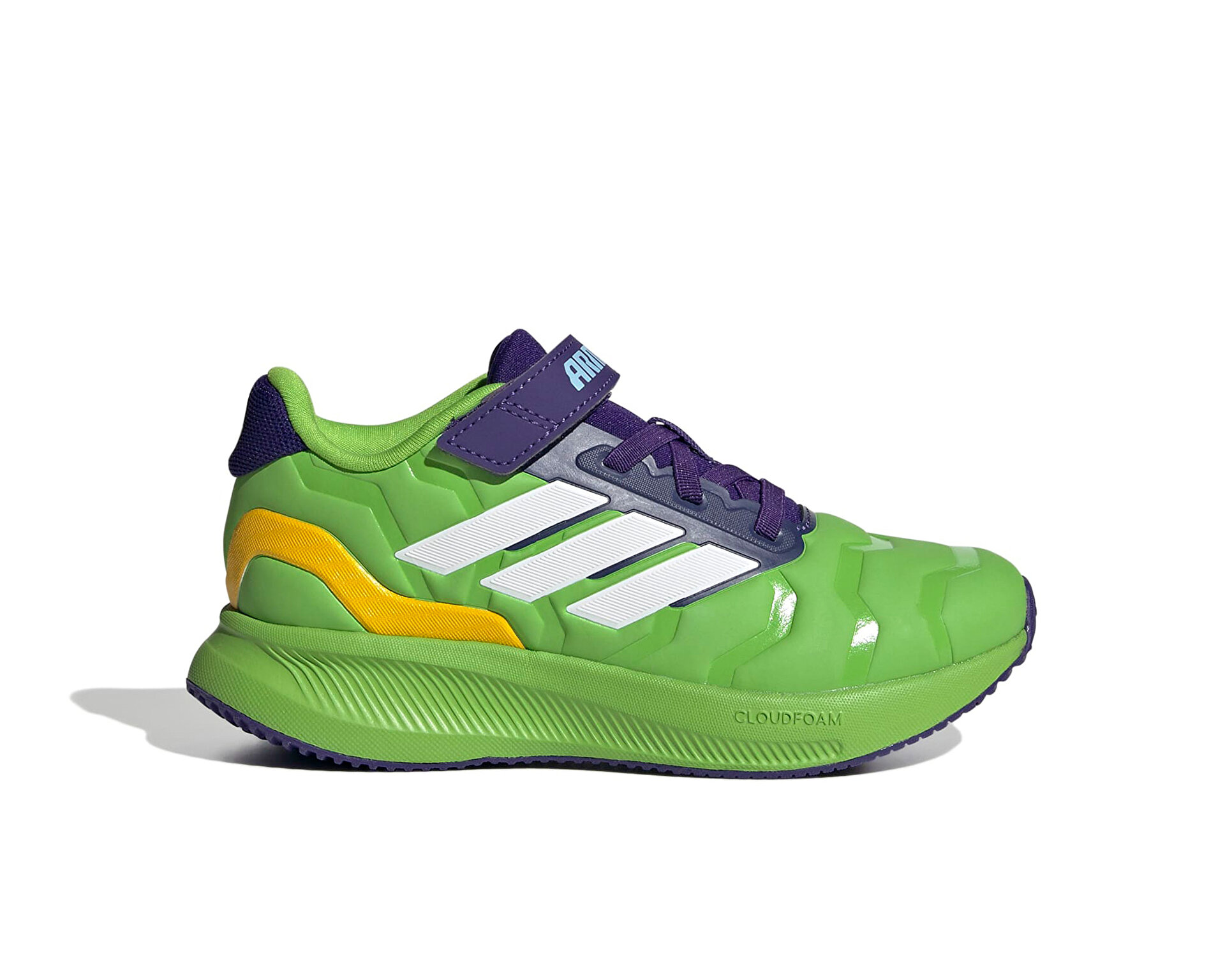 ADIDAS Unisex Çocuk RUNFALCON 5 IRON HULK EL C Yeşil JQ6689