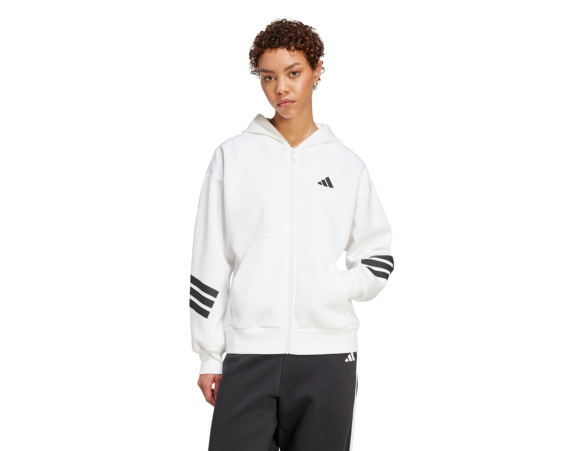 ADIDAS Kadın W FI 3S FZ HD Beyaz JW7803 | Korayspor