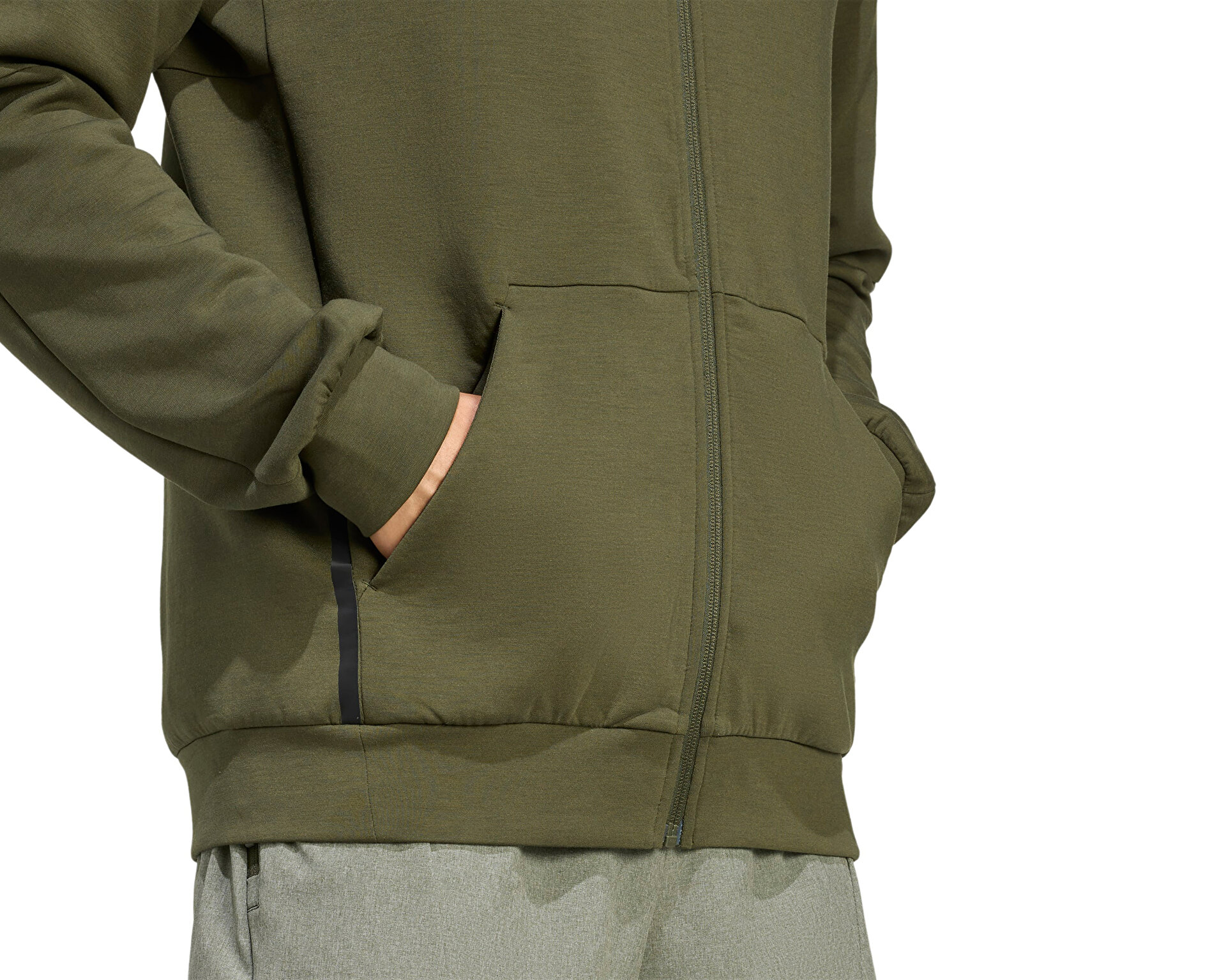 ADIDAS Erkek D4T FULL-ZIP HO Haki JX0692 | Korayspor