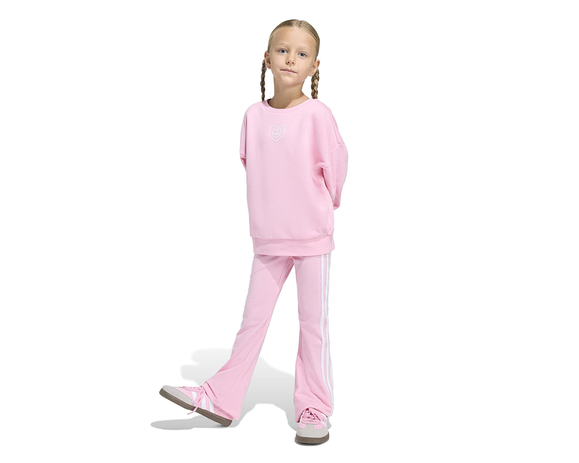 ADIDAS Kız Çocuk CREW SET Pembe KE0485 | Korayspor