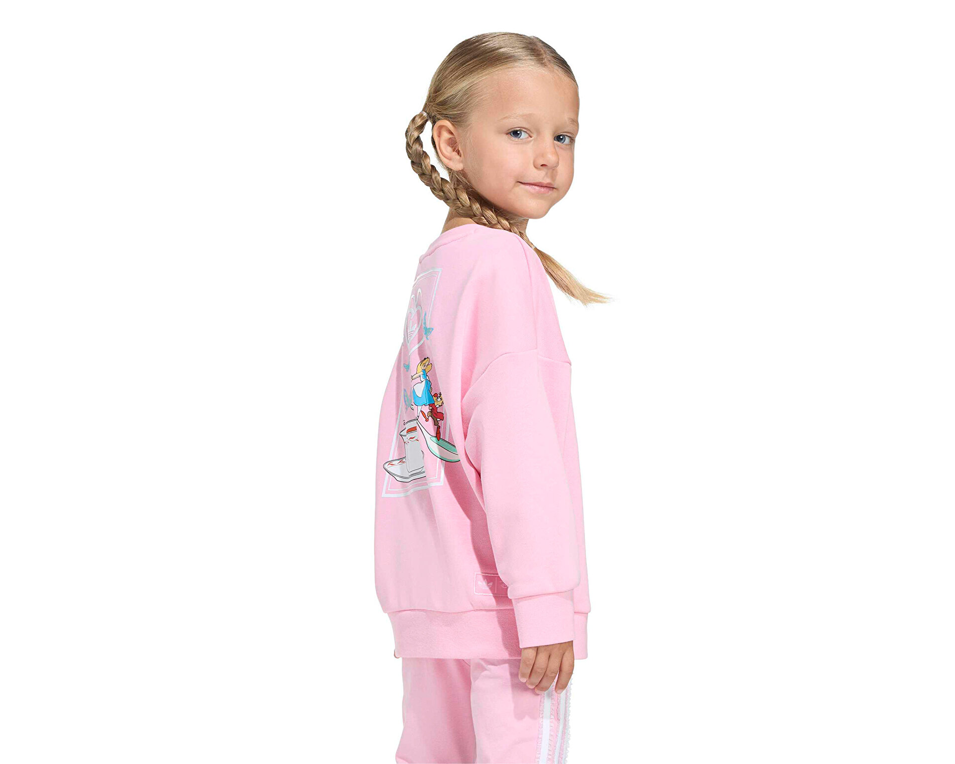 ADIDAS Kız Çocuk CREW SET Pembe KE0485 | Korayspor