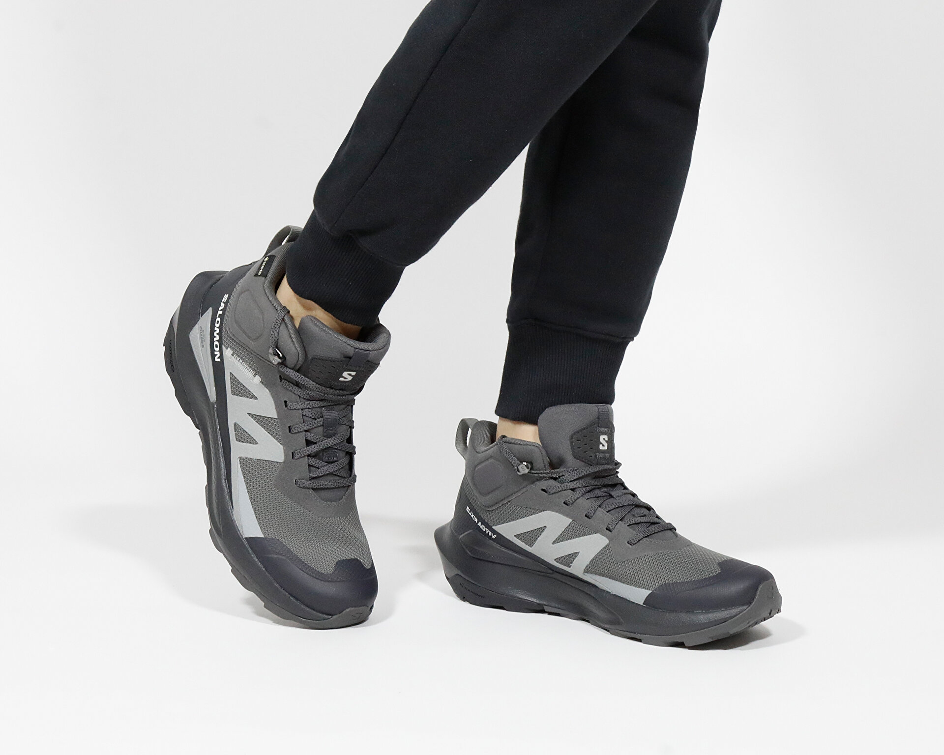 Salomon Erkek Elixir Activ Mid Gtx Gri L47456800