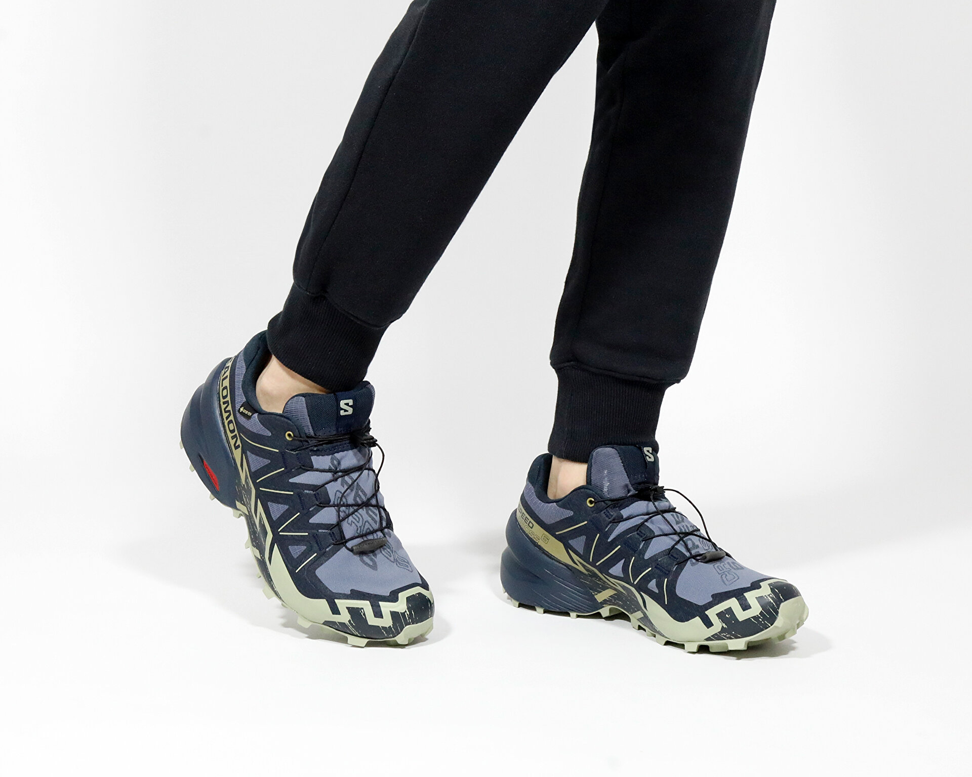 Salomon Erkek Speedcross 6 Gtx Mavi L47465500