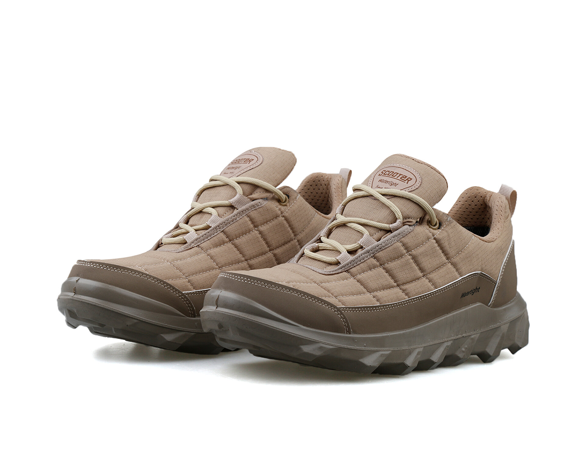 Scooter Erkek Tekstil Bej Yeşil M7203TBJ