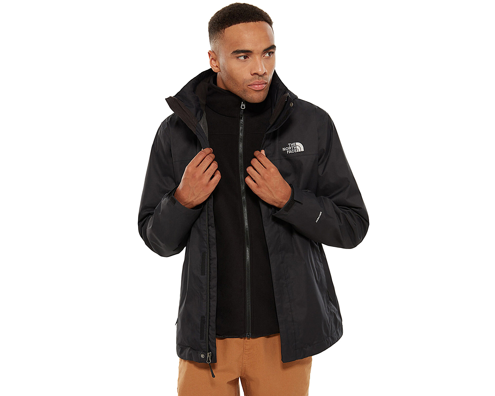 THE NORTH FACE Erkek M EVOLVE II TRICLIMATE JACKET Siyah