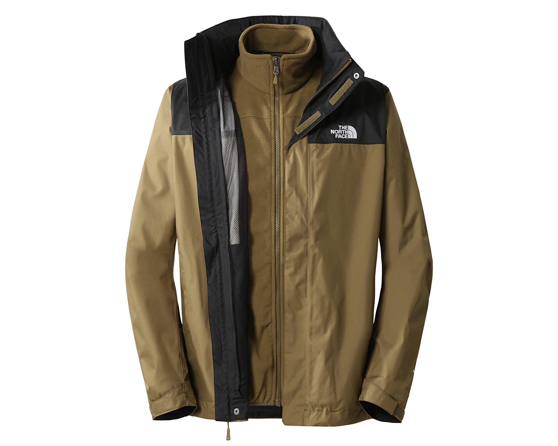 The North Face Erkek M Evolve II Triclimate Jacket Haki NF00CG55WMB1