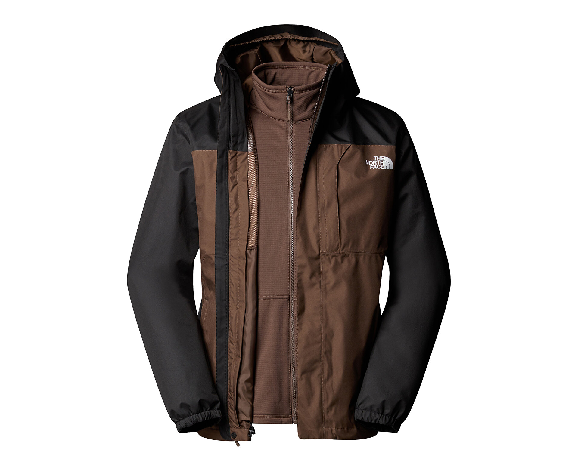 THE NORTH FACE Erkek M QUEST TRICLIMATE JACKET Kahverengi