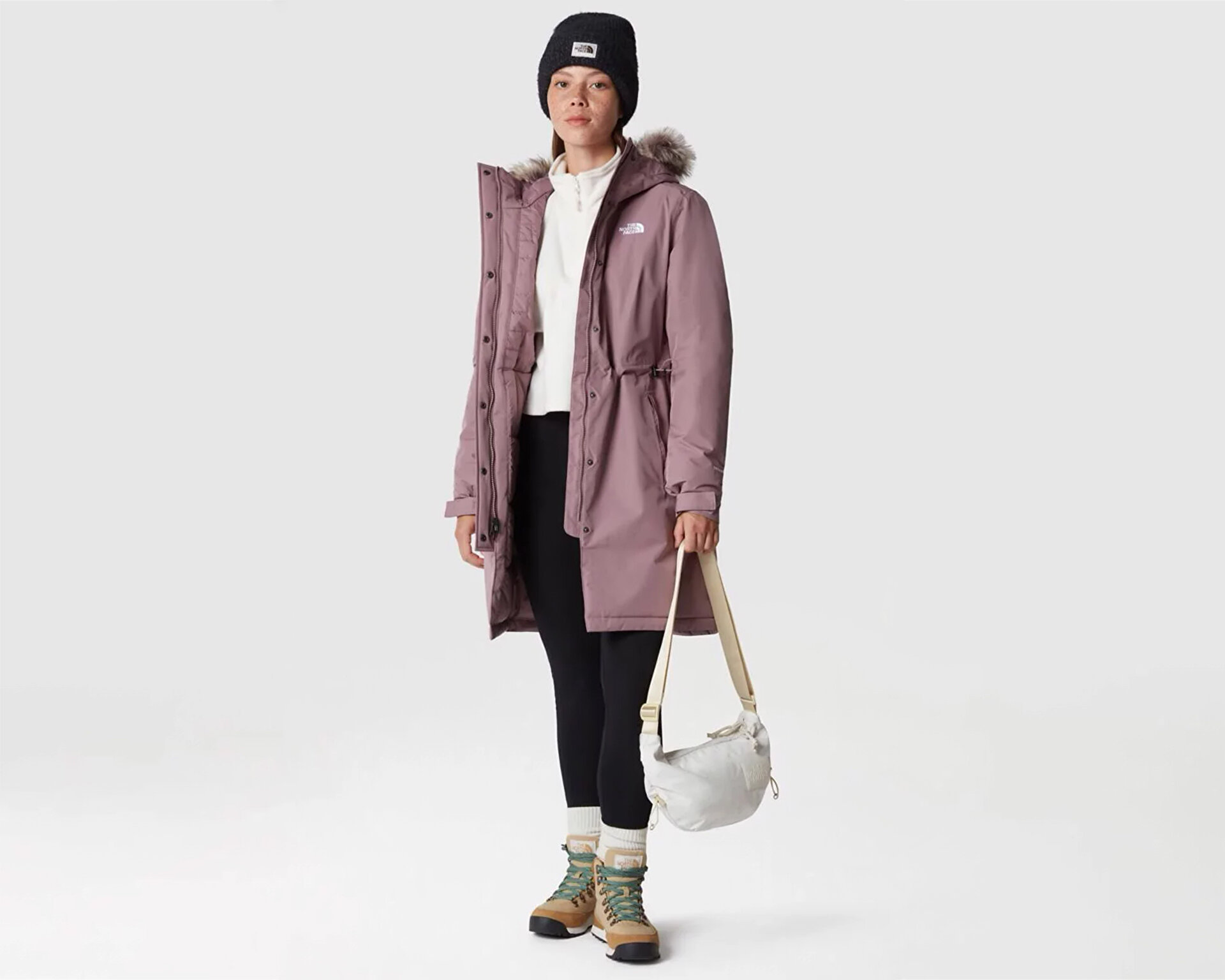 The North Face Kadın W Zaneck Parka Pembe NF0A4M8YI0V1