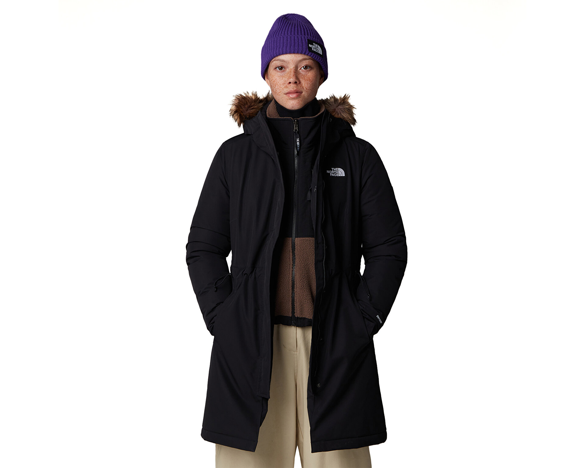 The North Face Kadın W Zaneck Parka Siyah NF0A4M8YKX71