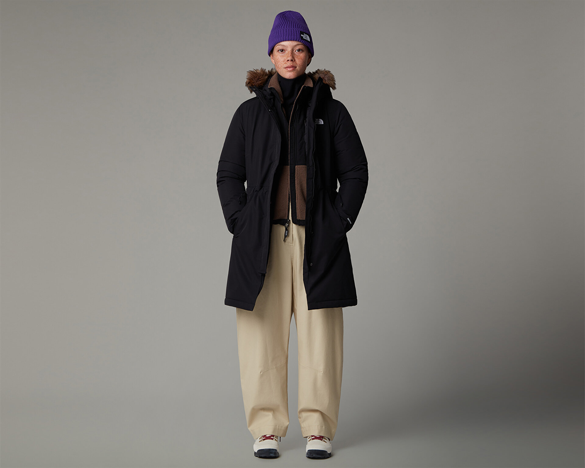 The North Face Kadın W Zaneck Parka Siyah NF0A4M8YKX71