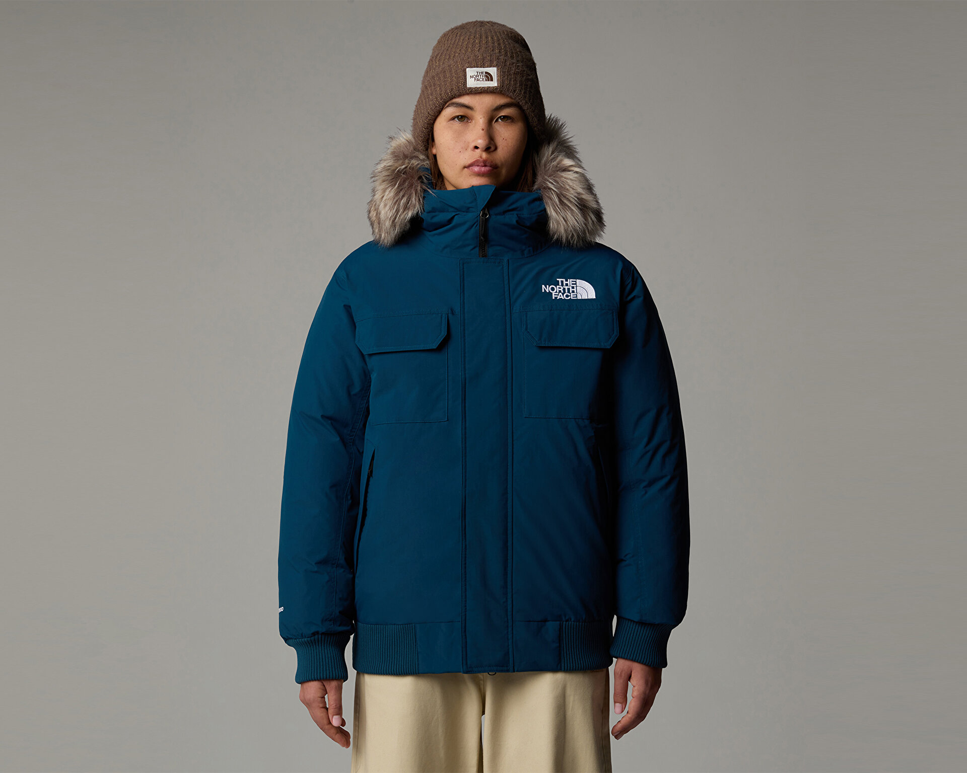 The North Face Kadın M Mcmurdo Bomber Mavi NF0A5GD91NO1