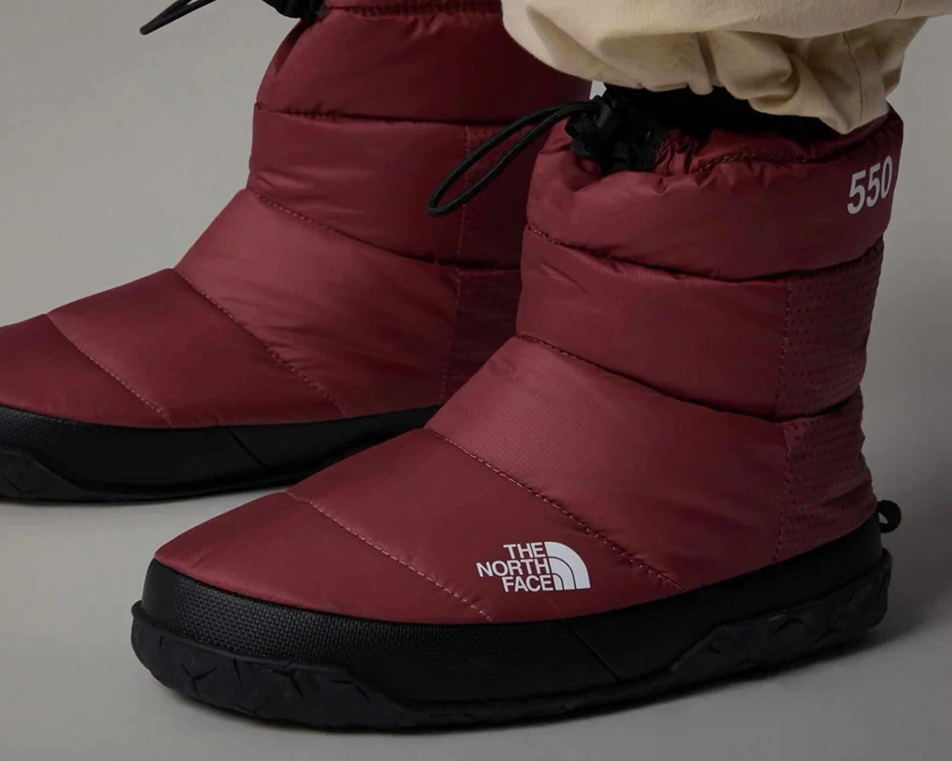 The North Face Kadın W Nuptse Apres Bootie Kırmızı NF0A5LWC8IM1
