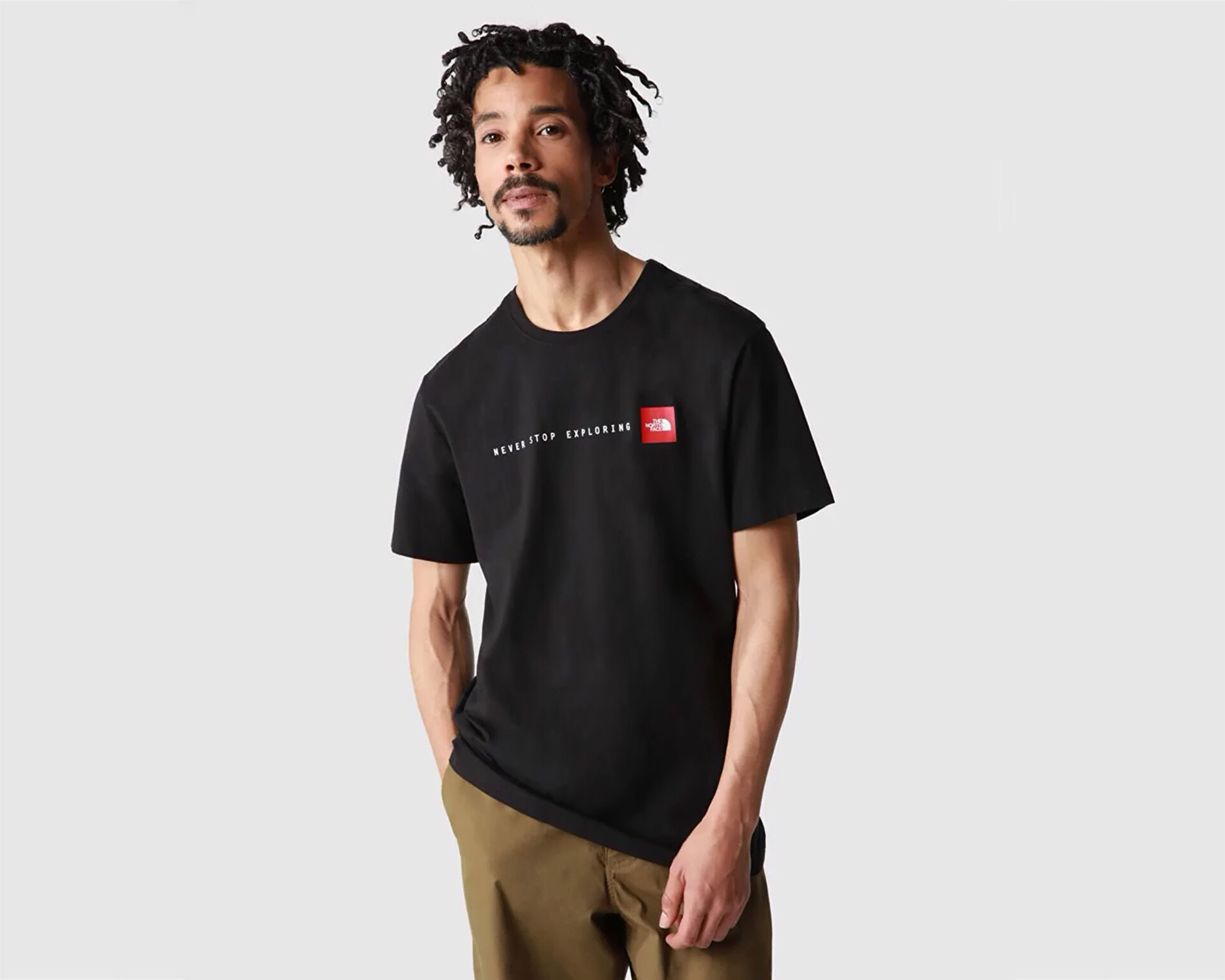 The North Face Erkek M Never Stop Exploring Tee Siyah NF0A7X1MJK31