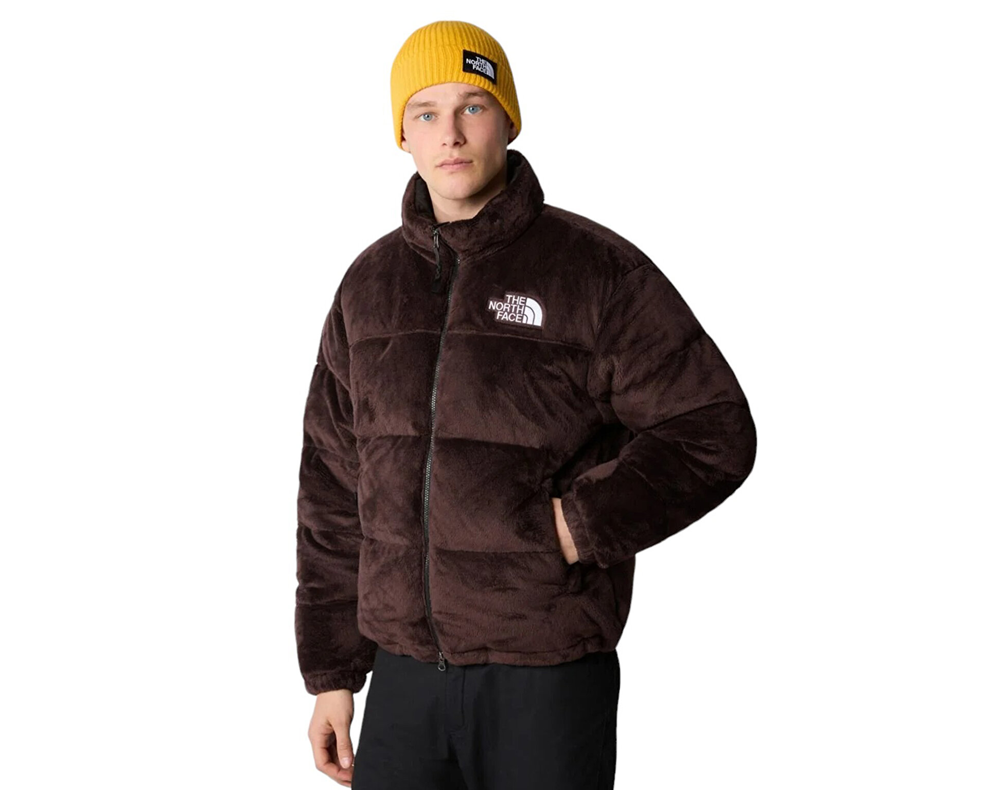 The North Face Erkek M Versa Velour Nuptse Kırmızı NF0A84F7I0I1