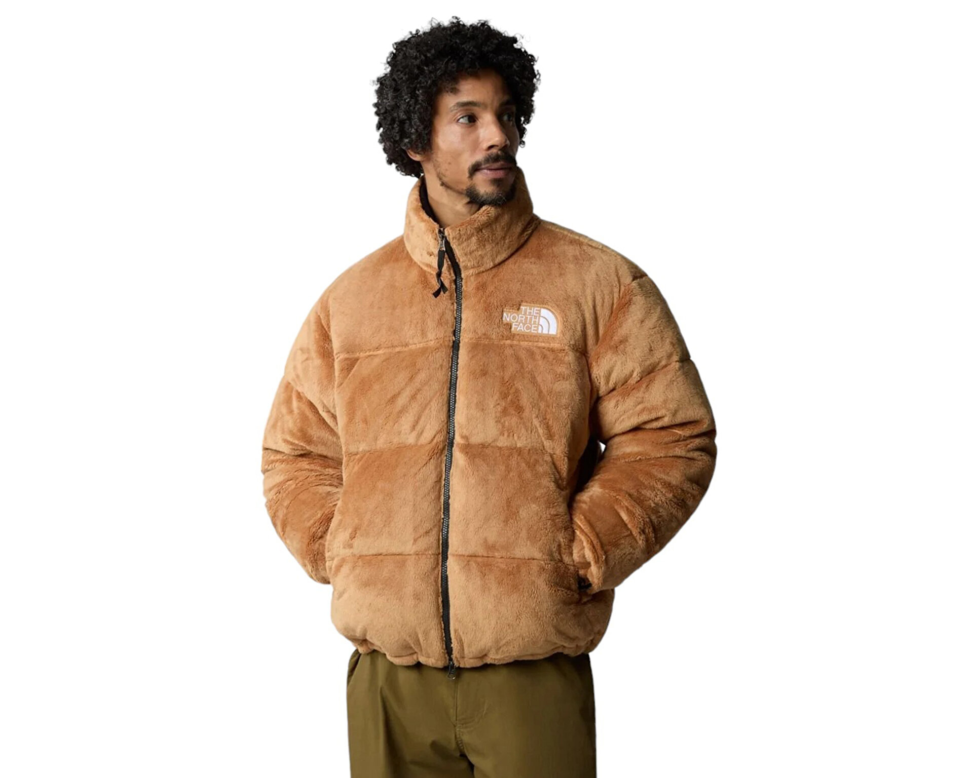 The North Face Erkek M Versa Velour Nuptse Kahverengi NF0A84F7I0J1