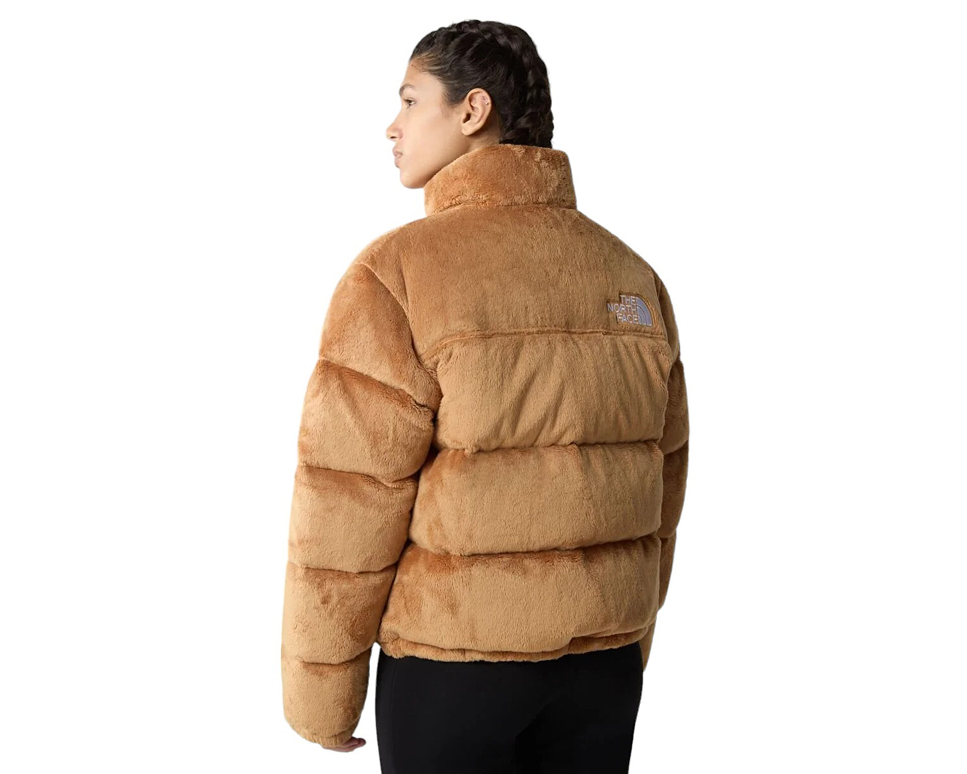 The North Face Kadın W Versa Velour Nuptse Kahverengi NF0A84F9I0J1