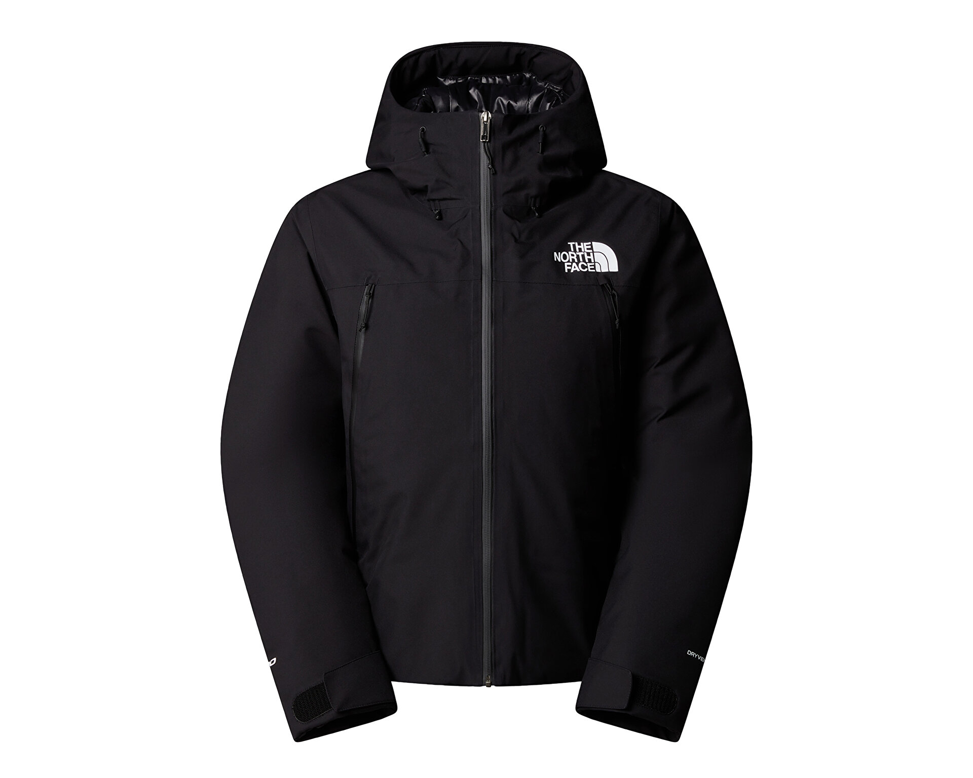 THE NORTH FACE Kadın W TNF RANGE DOWN HOODED JACKET Siyah