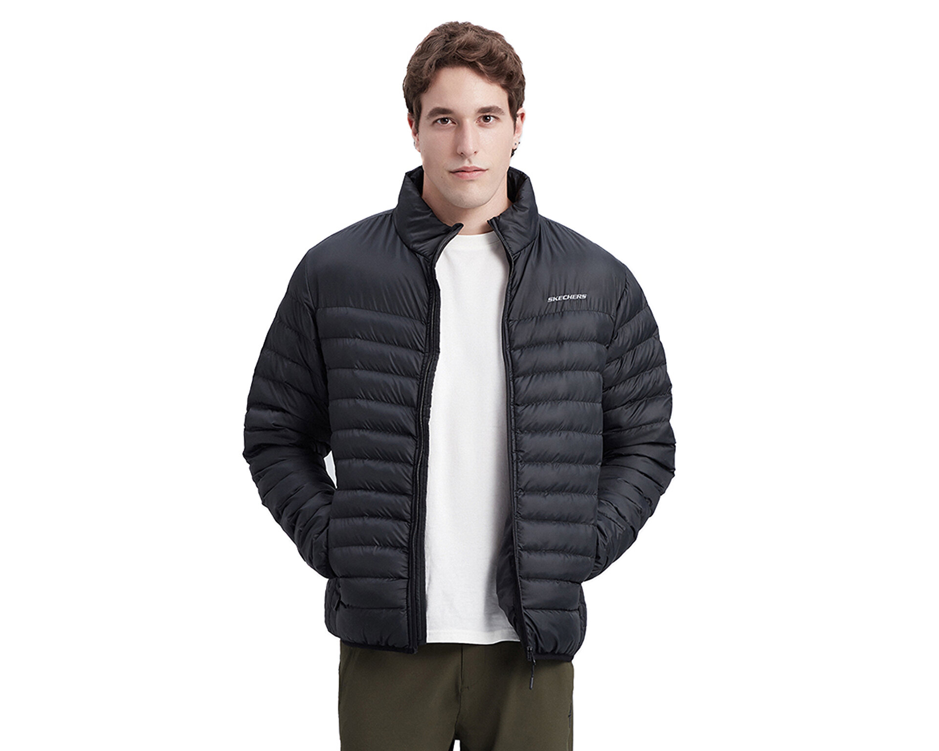 Skechers Erkek M Essential Turtle Neck Jacket Siyah S202721-001