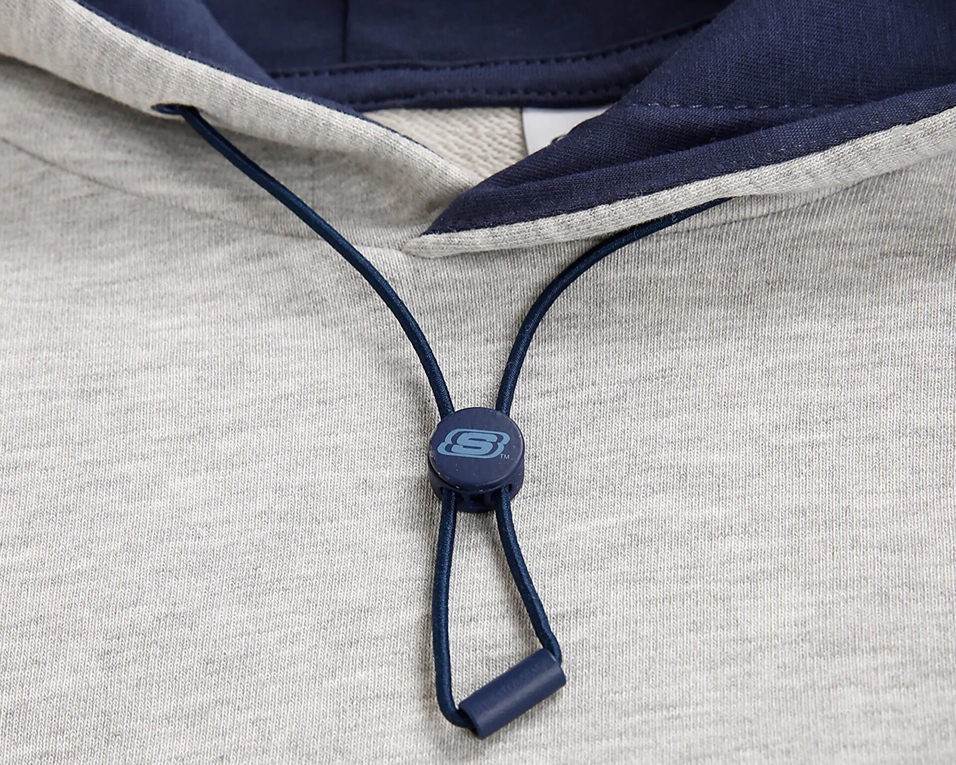 Skechers Erkek M Lw Fleece Pop Up Detailed Hoodie Sweatshirt Gri