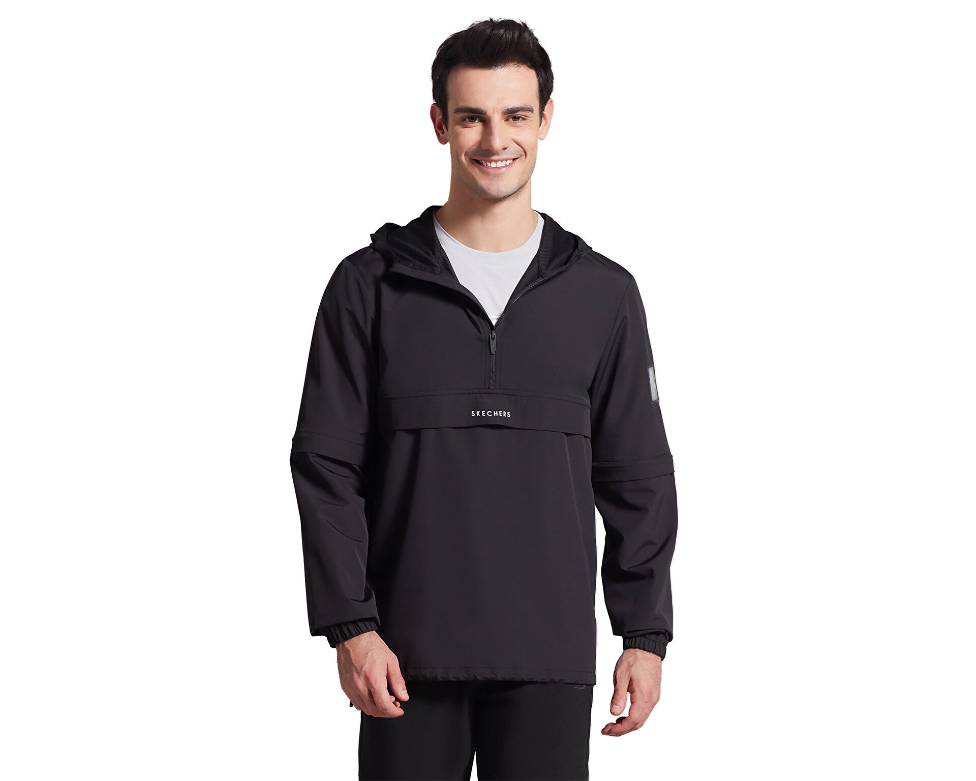 سویشرت های معمولی M Micro Collection Smart Detailed Half Zip Jacket