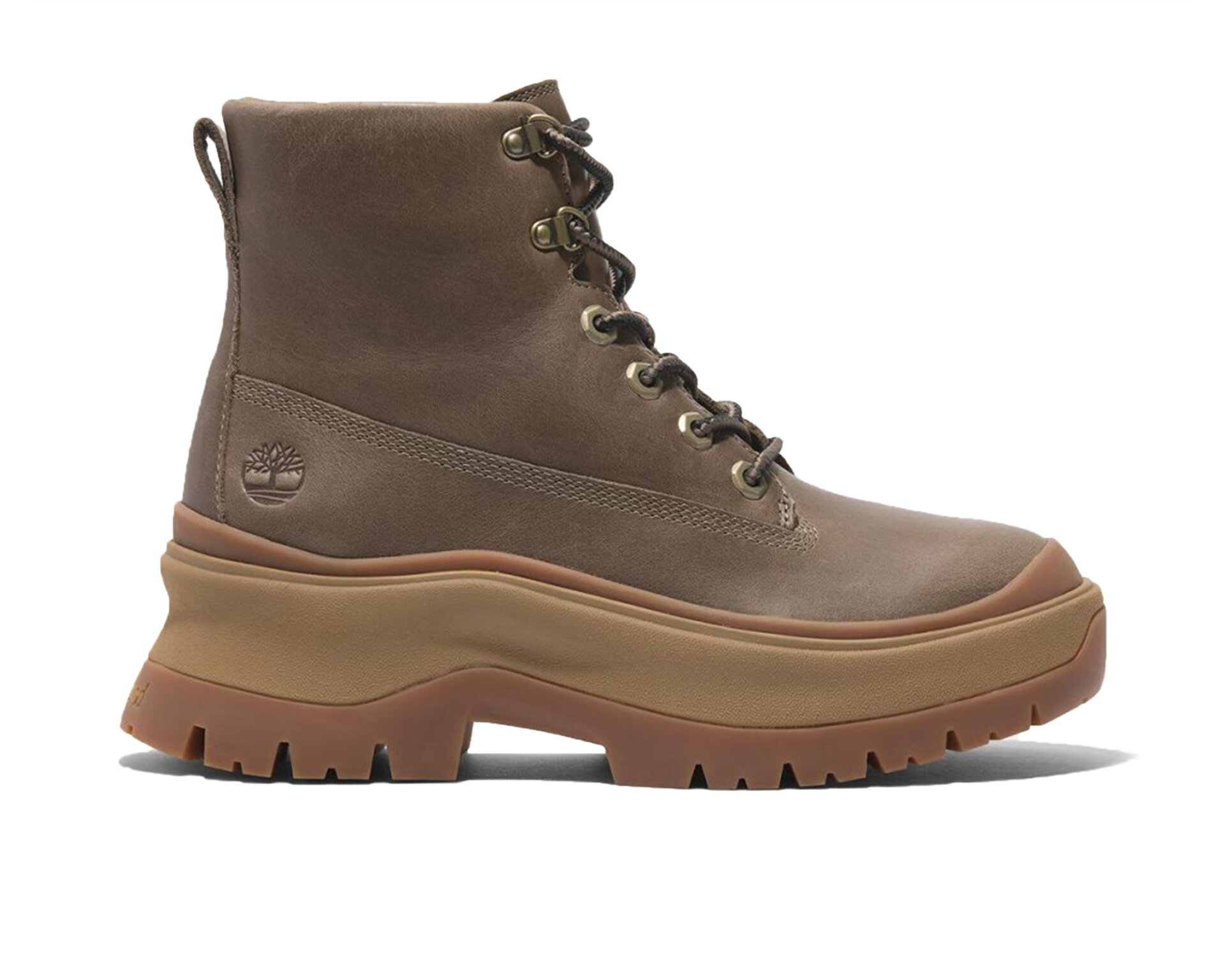 Timberland Kadın Roxie Lane Mid Lace Up Boot Kahverengi TB0A295JEM41