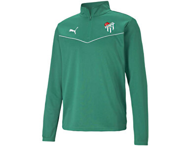 Puma Erkek Bursaspor Teamrise 1/4 Zip Top Yeşil BS-65739405