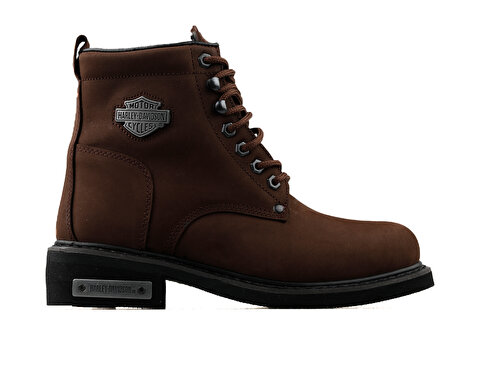 Harley Davidson Erkek Gibson Siyah 025M100109-BLACK-NUBUK