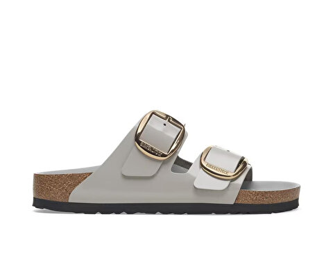 Arizona hill's BIRKENSTOCK Kadın ARIZONA BIG BUCKLE NL HIGH SHINE Gri 1029391