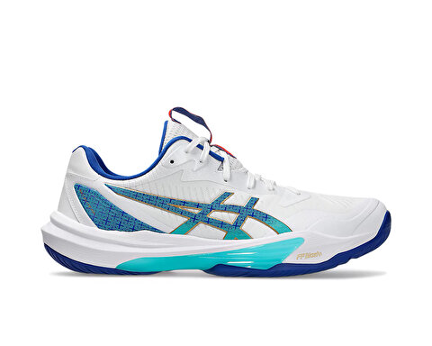 ASICS スカイエリート Asics Sky Elite Ff Mt 3 Erkek Krem Voleybol Ayakkabısı 1051A081-103
