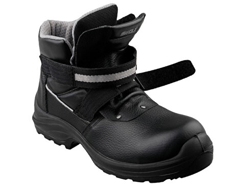 Swolx Unisex Baskılı Vidala Deri-S3 Siyah CLAS-XLK-HRO-10