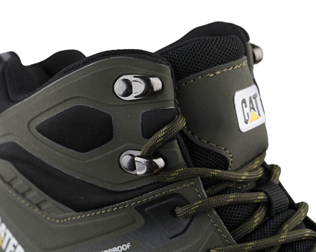 Cat Ayakkabısı Trekking Bot ve Ayakkabıları 013M101138 Lennox Haki Deri Tekstil - Görsel 9